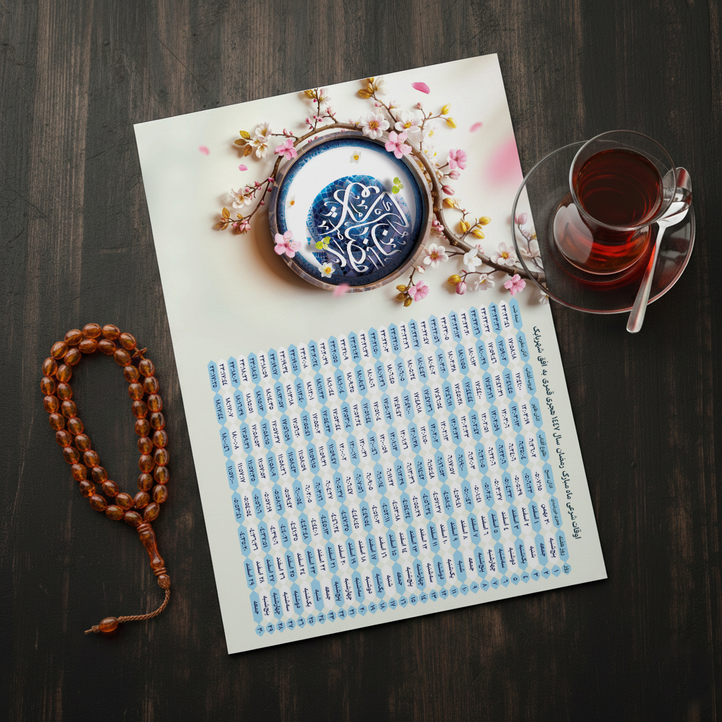 اوقات شرعی طرح دو