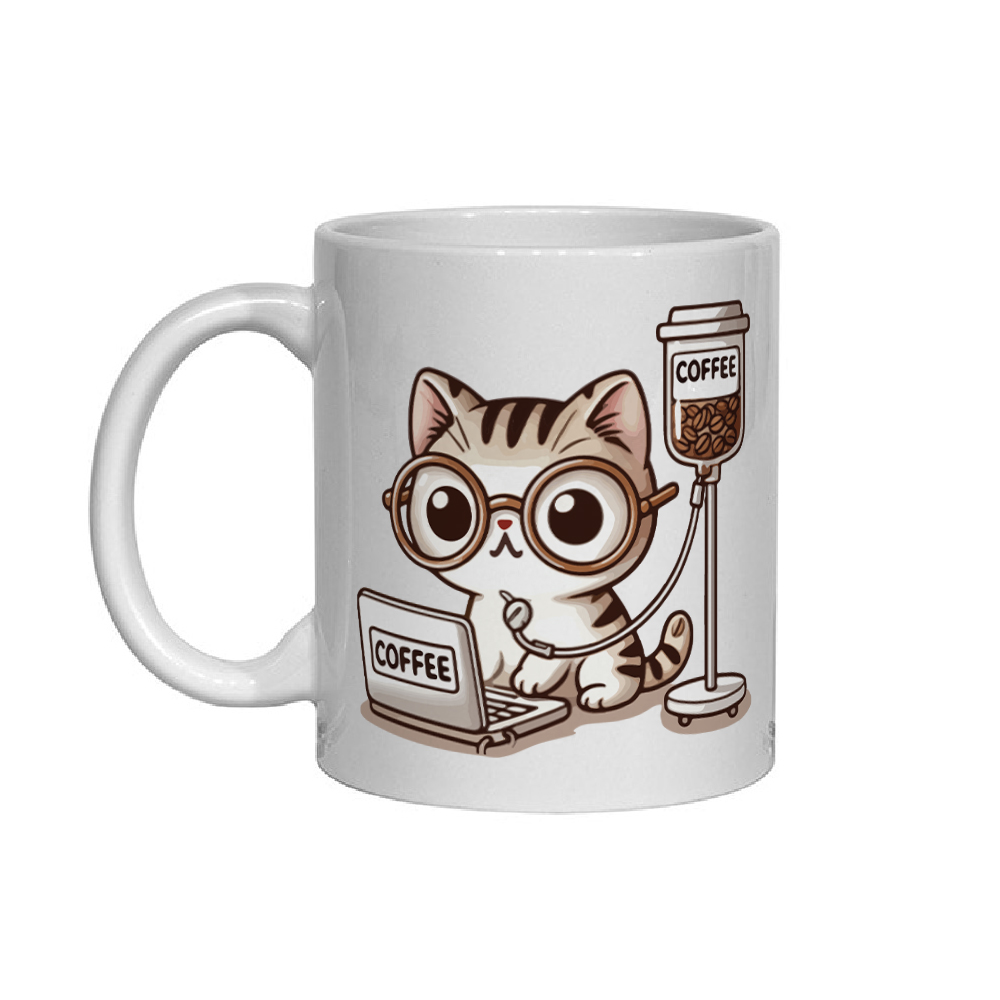 ماگ Cat Needs Coffee