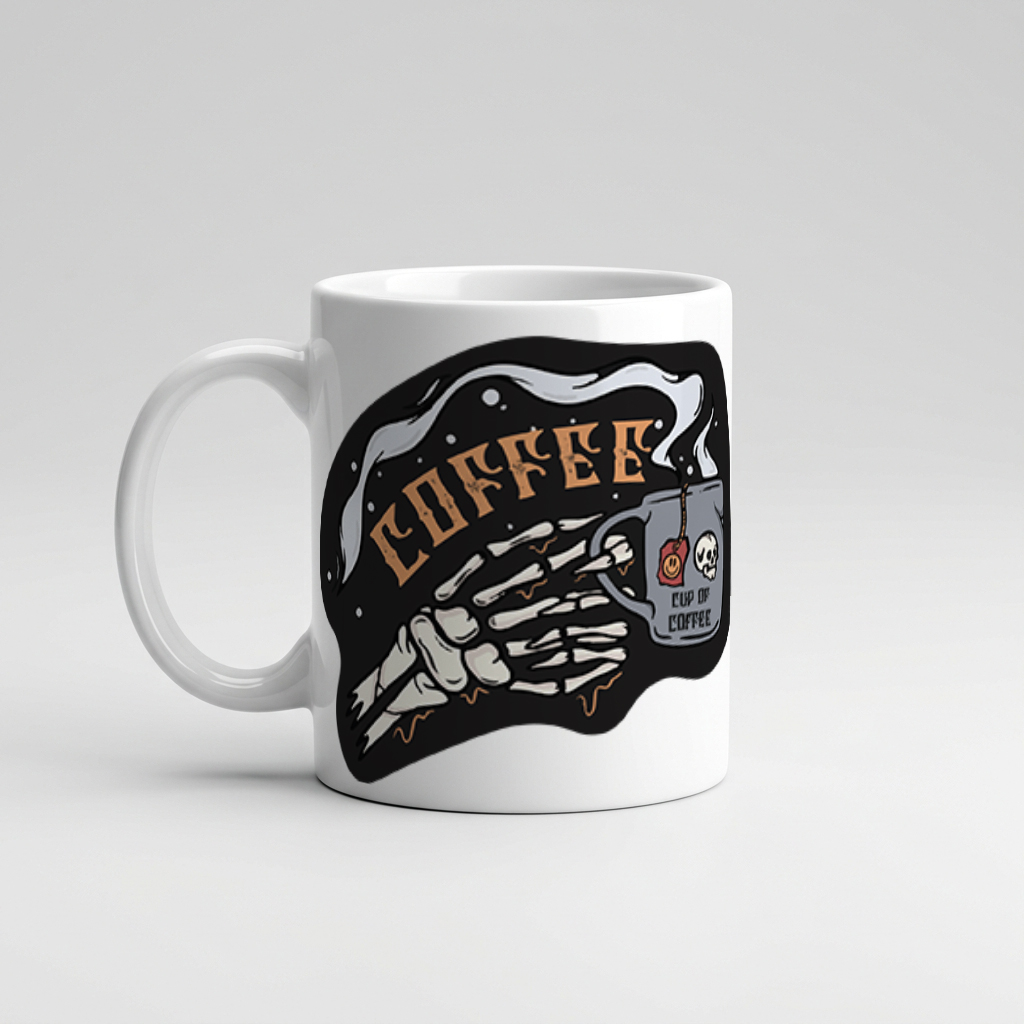 ماگ سرامیکی طرح Coffee for Skull