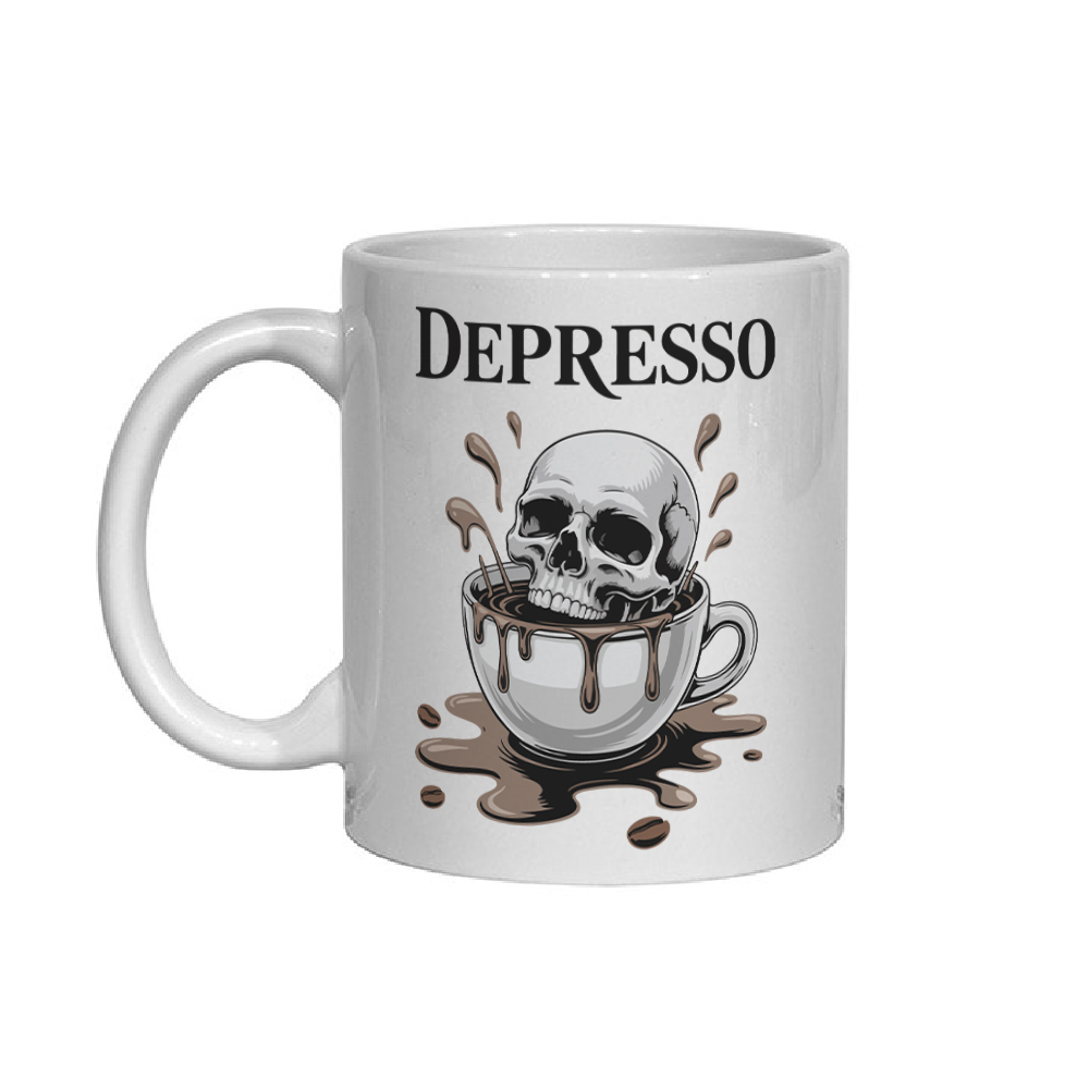ماگ Depresso skull