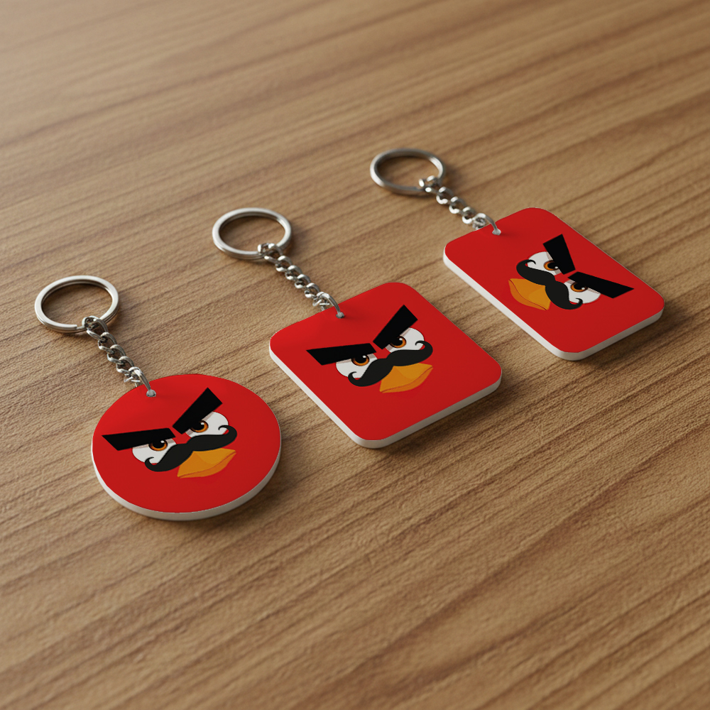 دسته کلید سفارشی (Mr. Angry Bird)