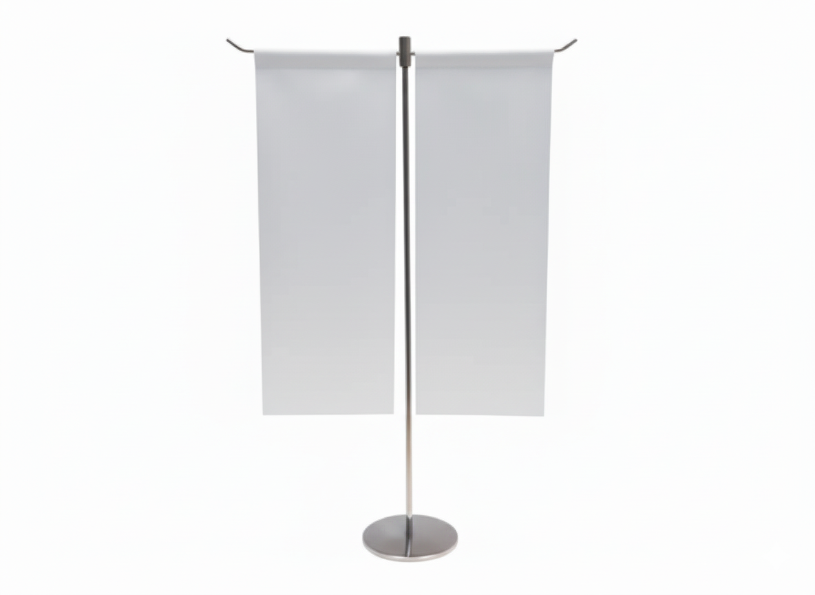 چاپ پرچم رومیزی مدل اروپایی پایه T